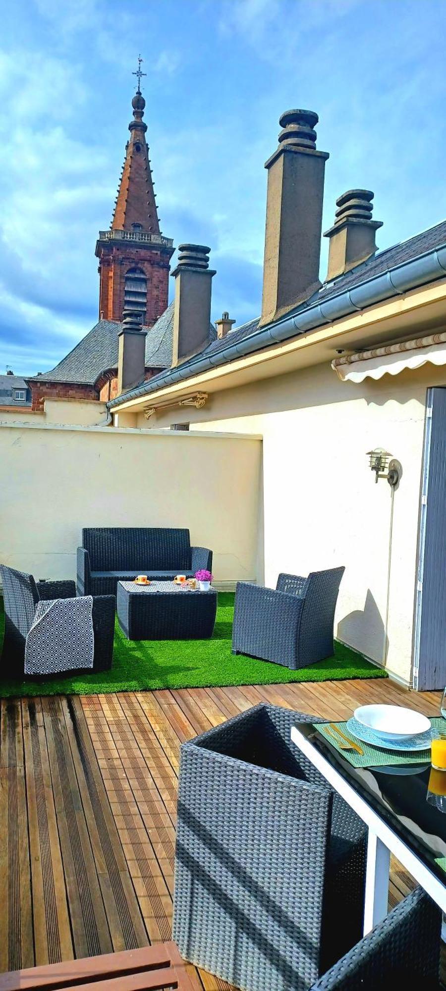 La Terrasse De St Amans Rodez Exterior photo