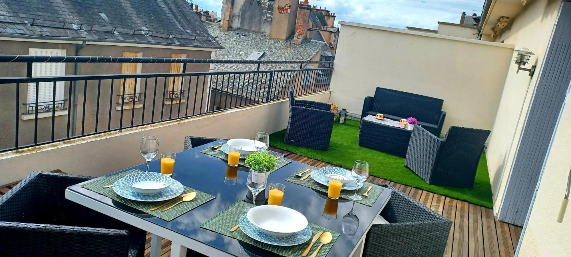 La Terrasse De St Amans Rodez Exterior photo